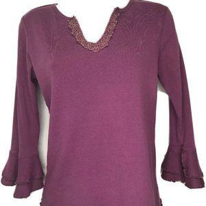 Telluride Clothing Co. Shirt size S  Purple